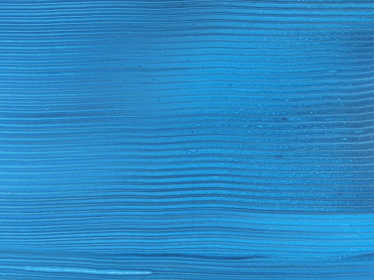 Mini Recycled Paper Earrings - Blue Stripes