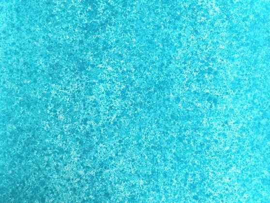 Oval Recycled Paper Earrings - Teal Blue Speckle