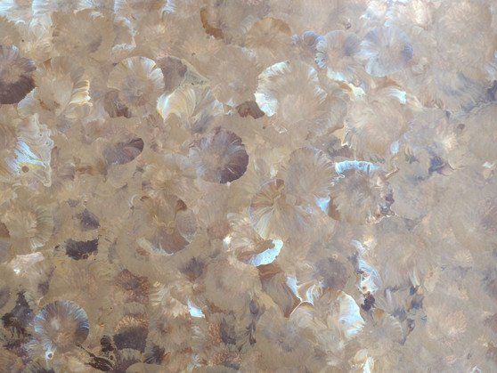 Oval Recycled Paper Earrings - Brown & Cream