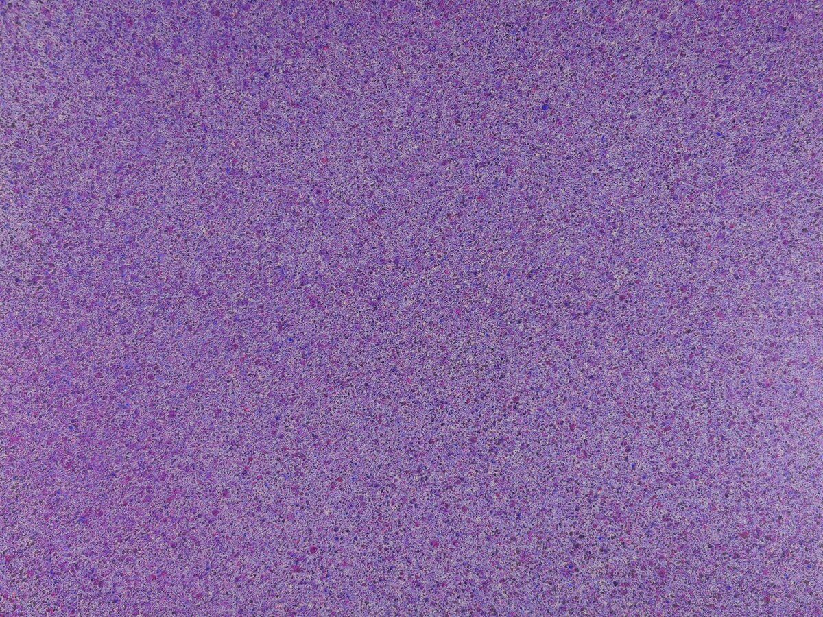 Oval Recycled Paper Earrings - Purple Speckle