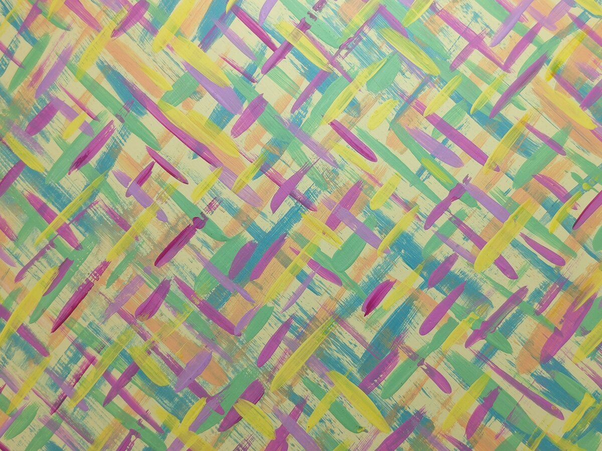 Mini Recycled Paper Earrings - Pastel Multicolour