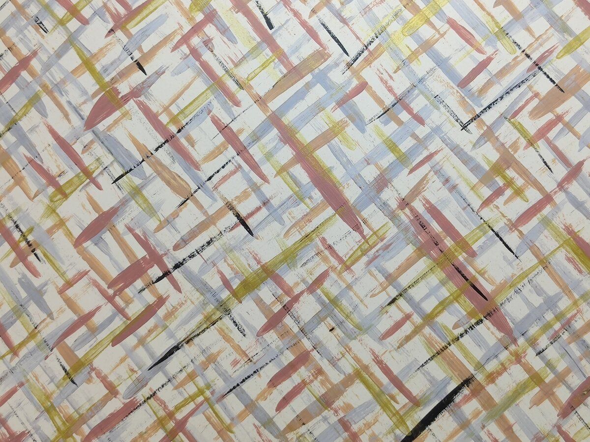 Mini Recycled Paper Earrings - Gold & Light Neutrals